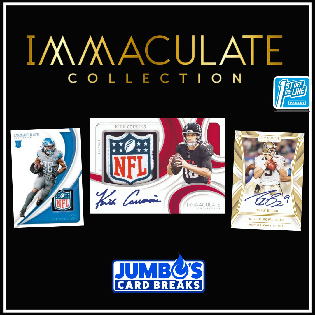 🏈 NEW RELEASE! BREAK #9323 - 2024 Immaculate FOTL (Random Team)