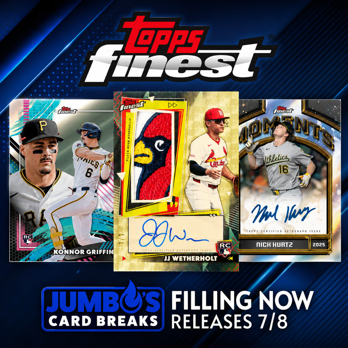 ⚾ NEW RELEASE! BREAK #11638 - 2026 Topps Finest Hobby Full Case (Random Team) *** Releases 7/8