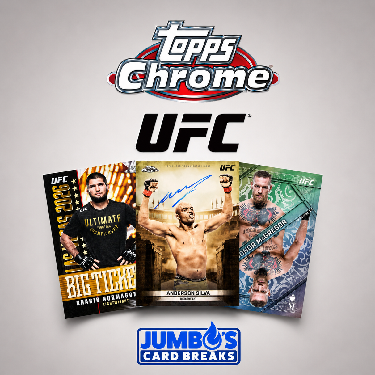 🥊NEW RELEASE! BREAK #11276 - 2026 Topps Chrome UFC Delight (Random Weightclass) *** Releases Friday, May 8th