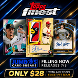 ⭐ NEW RELEASE SPECIAL! BREAK #11637 - 2026 Topps Finest Mixer (Random Team) *** Only $28 with any 2026 Topps Finest PYT Team!