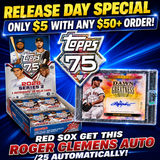 ⚾ Release Day Special! BREAK #11463 - 2026 Topps Series 2 Hobby (Random Team) *** Red Sox get this Roger Clemens Auto /25 Automatically! Only $5 with a $50+ Order!