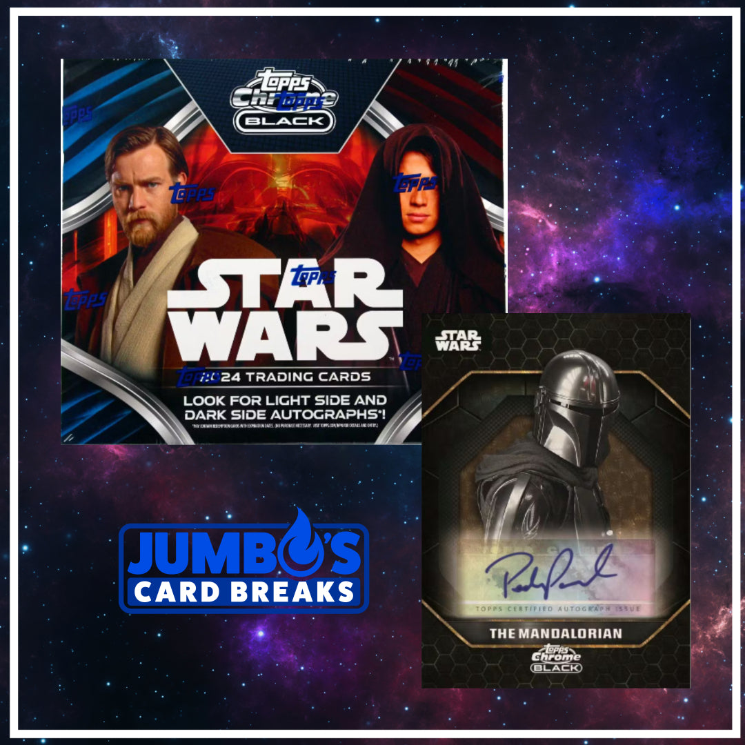 ⭐ BREAK #8647 - 2024 Topps Chrome Black Star Wars (Random Letter)