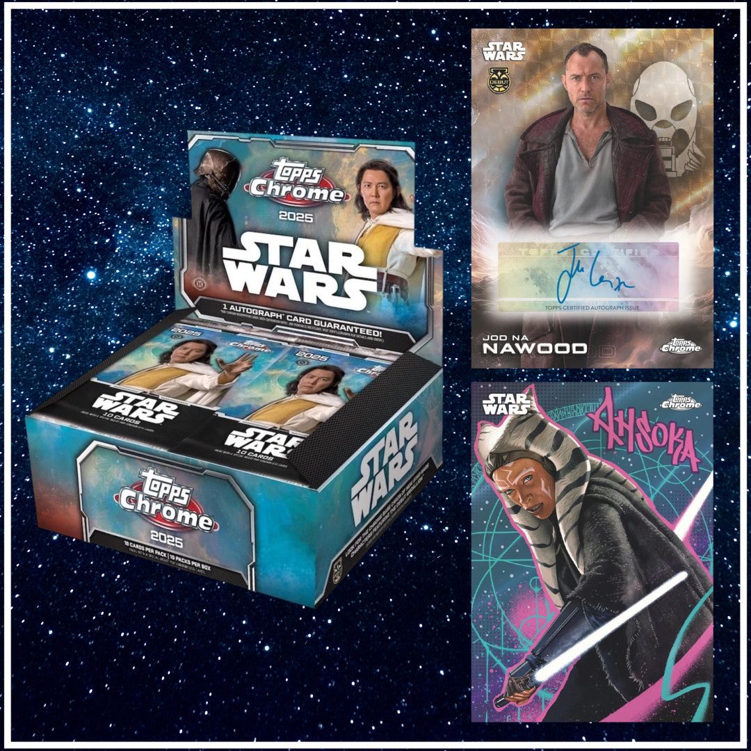 ⭐ BREAK #9352 - 2025 Topps Chrome Star Wars 2 Box (Random Letter) *** Releases 8/20
