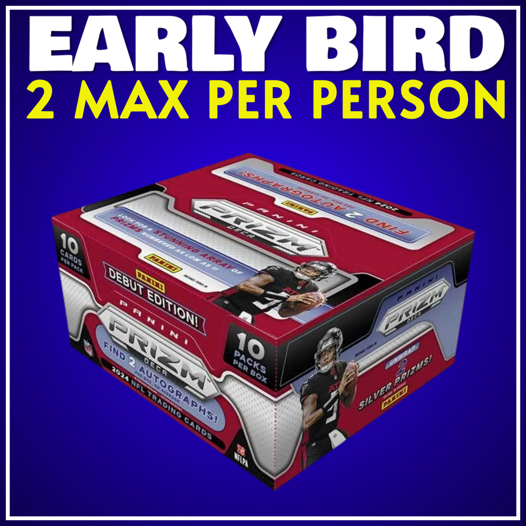 🐥 Early Bird! BREAK #8634 - 2024 Prizm Deca Hobby (Random Team) *** 2 Max Per Person