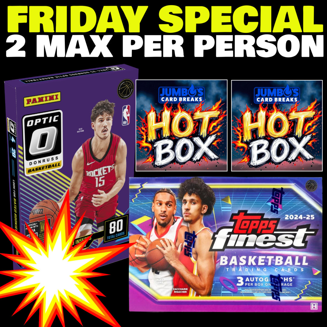 ⭐⭐⭐ Friday Special! BREAK #9373 - 24/25 Optic & Finest Delight Mixer Plus 2 HotBoxes (Random Team) *** 2 Max Per Person