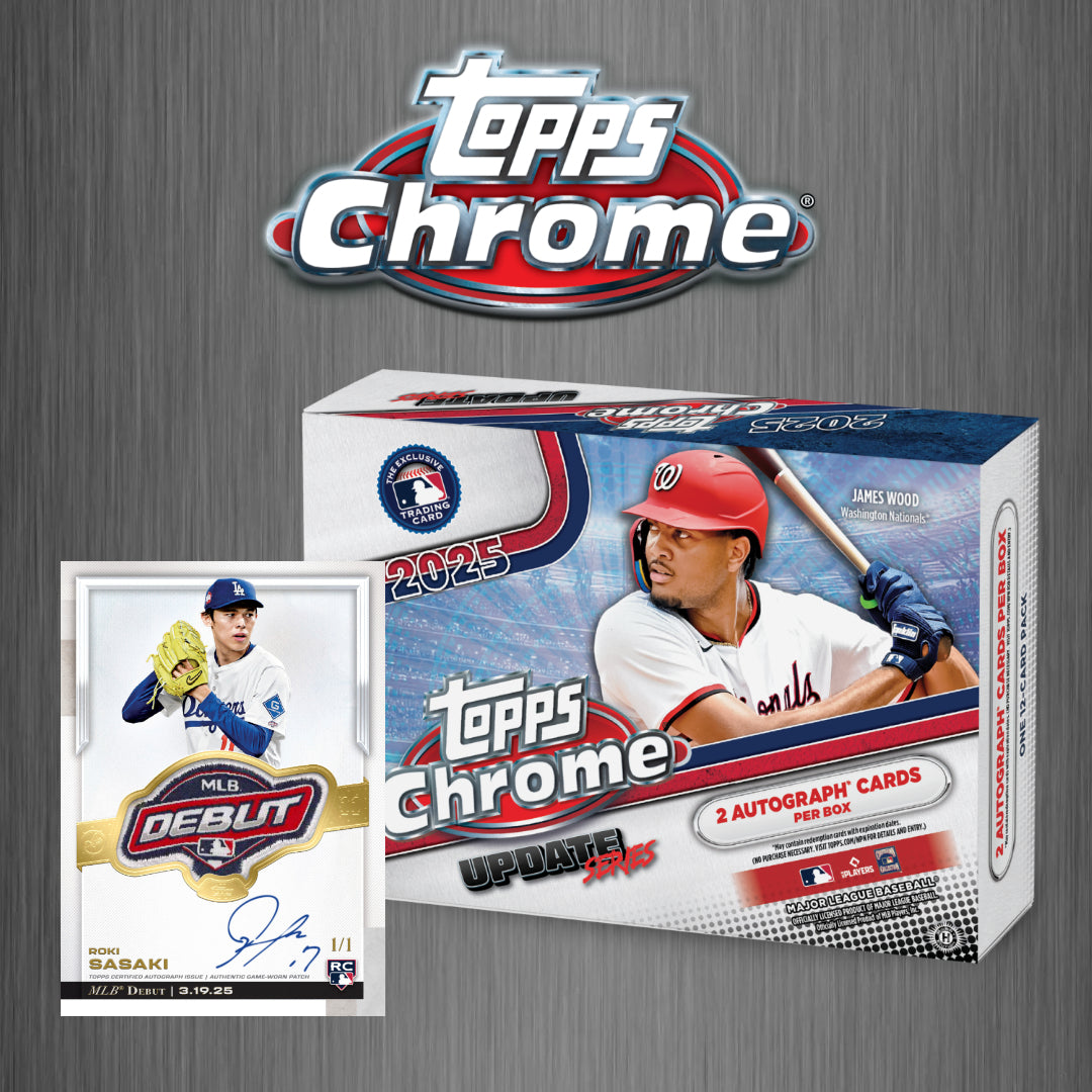 ⚾ BREAK #10294 - 2025 Topps Chrome Update Breaker's Delight (Random Team)