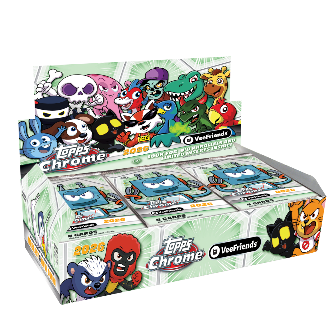 2026 Topps Chrome Veefriends Hobby Box - Releases 6/10