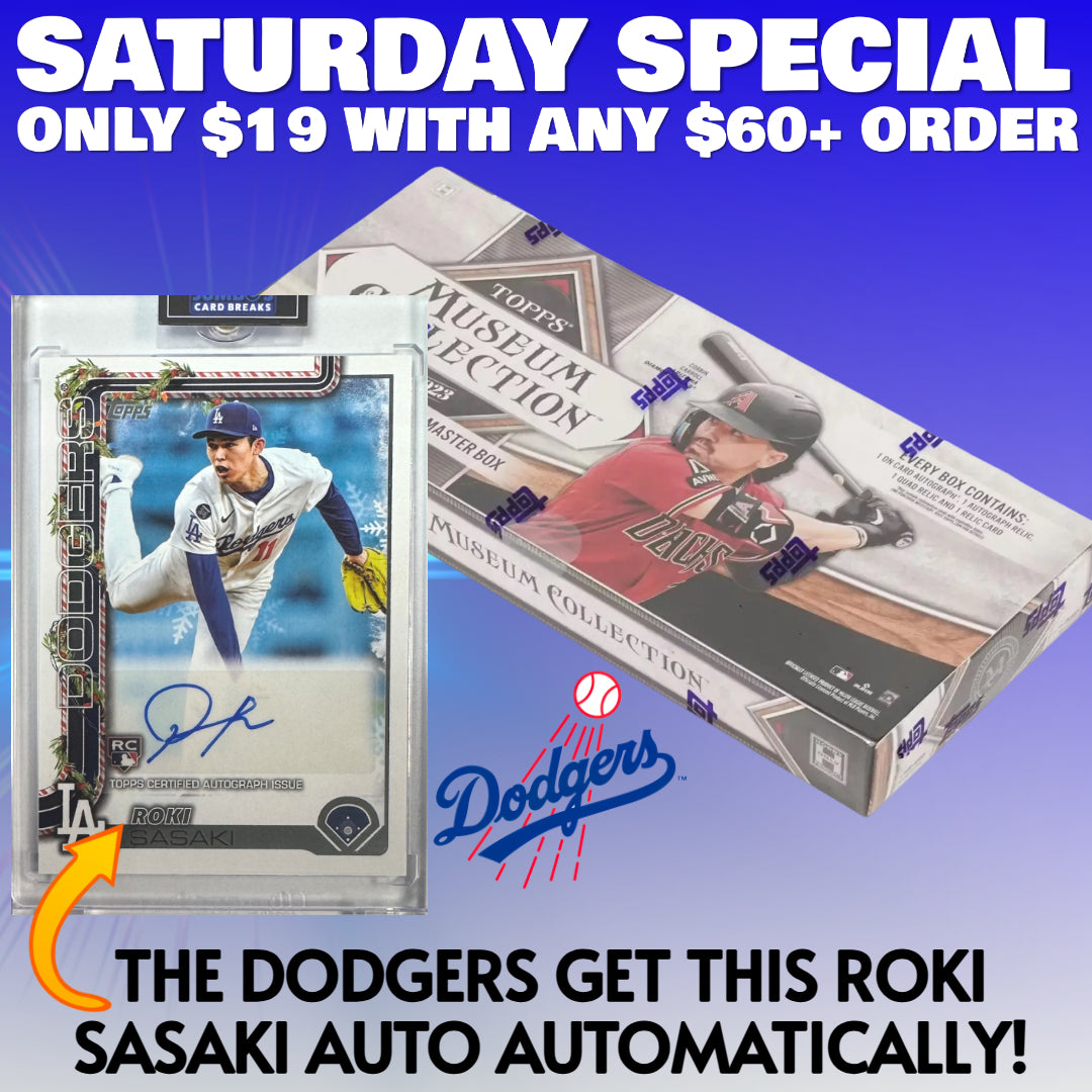 🚨Saturday Special AUTO BANGER! BREAK #9977 - 2023 Museum Collection (Random Team) *** Only $19 with any $60+ Order!