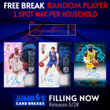 🏀FREE BREAK! BREAK #11379 - 2025/26 Topps Signature Class Hobby (Random Player) *** 262 Spots Total - 1 Spot Maximum Per Household