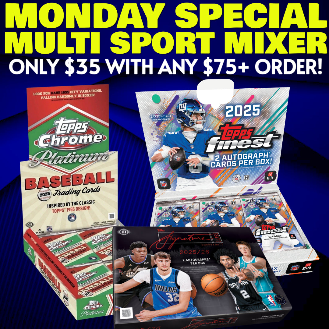 ⭐Monday Special! BREAK #11454 - Multi Sport Mixer (Random Team) *** Only $35 with any $75+ Order!