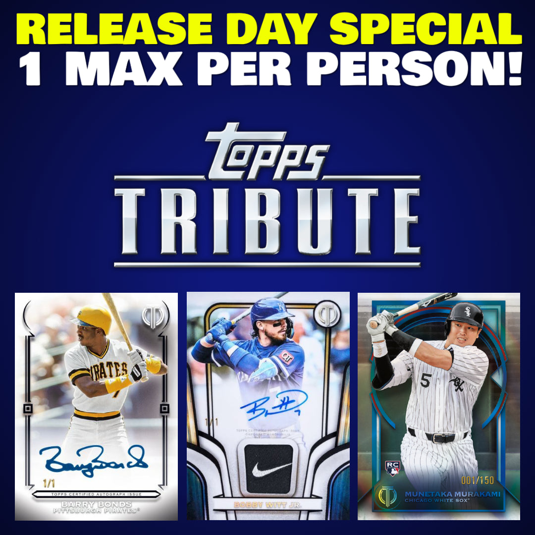 ⚾ RELEASE DAY SPECIAL! BREAK #11822 - 2026 Topps Tribute (Random Team) *** 1 Max Per Person - Live @ 1pm
