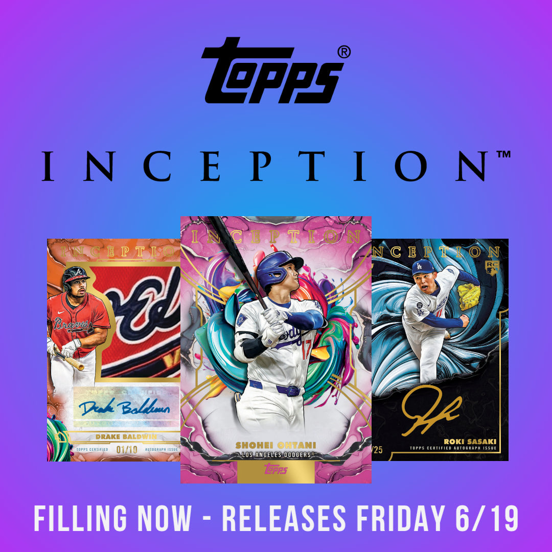 ⚾ NEW RELEASE! BREAK #11488 - 2025 Topps Inception Full Case (Pick Your Team) *** Releases Friday 6/19