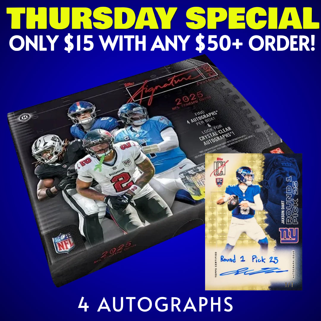 ⭐Thursday Special! BREAK #11503 - 2025 Signature Class Jumbo (Random Team) *** Only $15 with any $50+ Order!