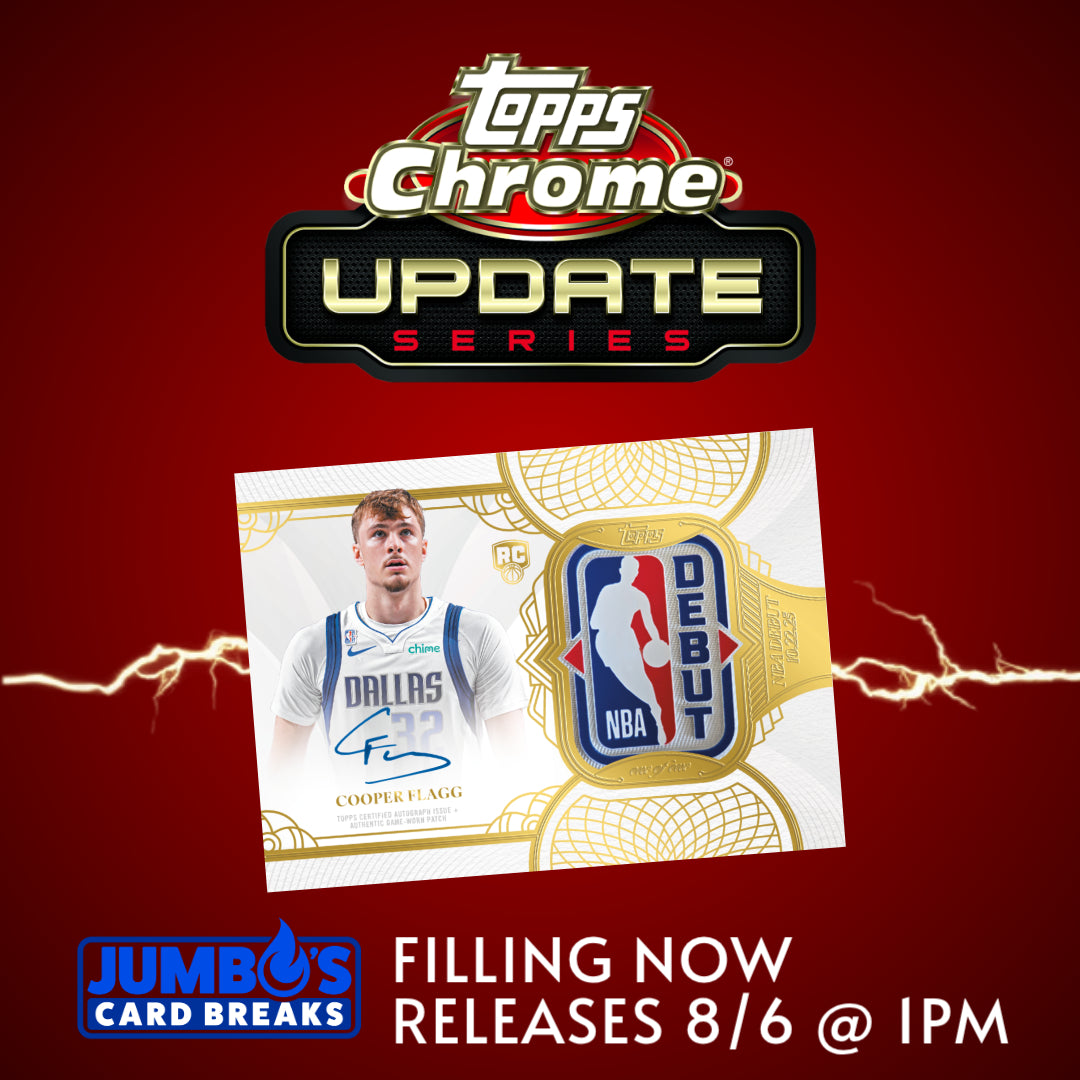 🏀 NEW RELEASE! BREAK #11862 - 2025/2026 Topps Chrome Update Delight (Random Team) *** Releases 8/6 @ 1pm