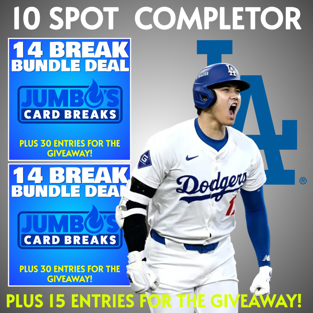 ➡️10 Spot Dodgers Completor (2 Bundles & Dodgers!) *** Plus 15 Entries for the Giveaway! (Take both completors for $309)