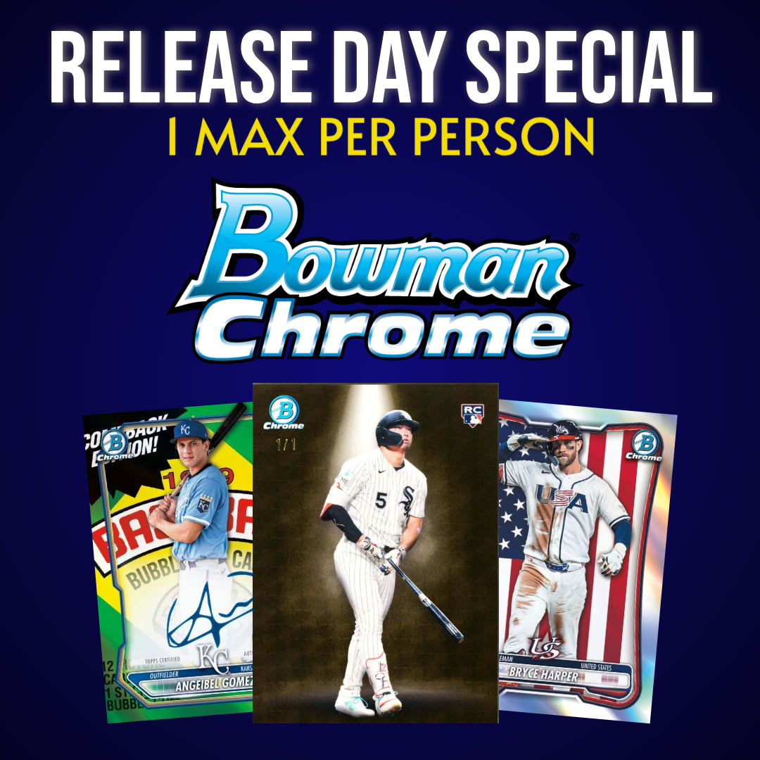 ⚾Release Day Special! BREAK #12034 - 2026 Bowman Chrome Hobby (Random Team) *** 1 MAX PER PERSON