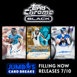 🏈 NEW RELEASE! BREAK #11664 - 2025 Topps Chrome Black Full Case (Pick Your Team) *** Releases Friday 7/10