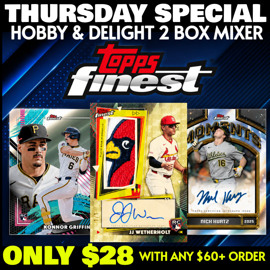 ⭐Thursday Special! BREAK #11670 - 2026 Topps Finest Mixer (Random Team) *** Only $28 with any $60+ order