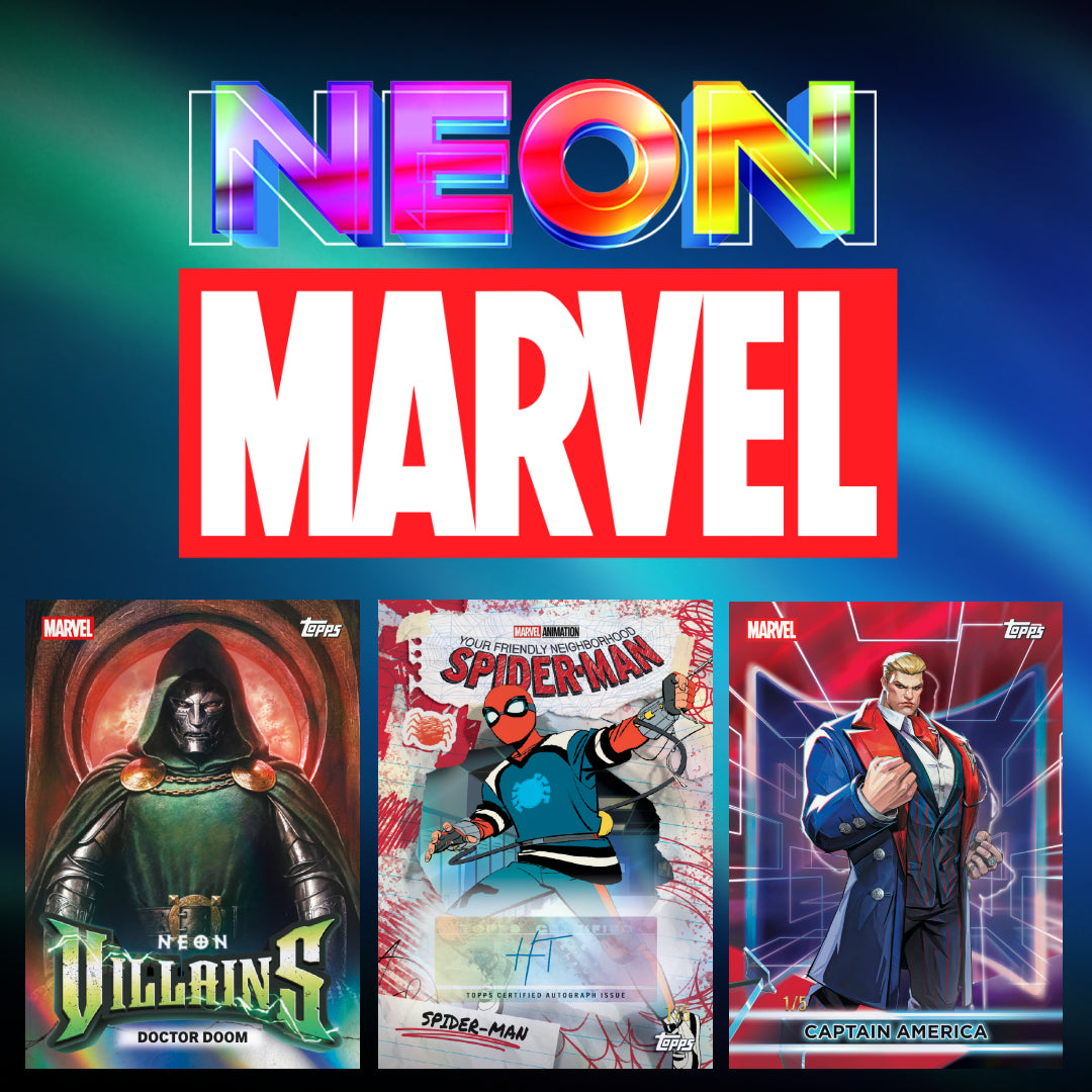 💥 NEW RELEASE! BREAK #12166 - 2026 Topps Neon Marvel Hobby (Random Letter)