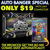 ⭐Auto Banger Special! BREAK #11688 - 2025 Topps Chrome Black (Random Team) *** Only $19 with any Completor Spot!