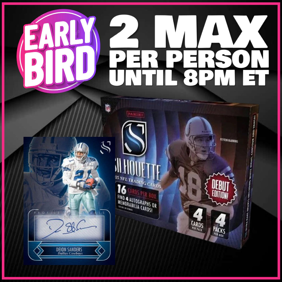 🐥 Early Bird! BREAK #11423 - 2025 Silhouette Hobby (Random Team) *** 2 Max Per Person