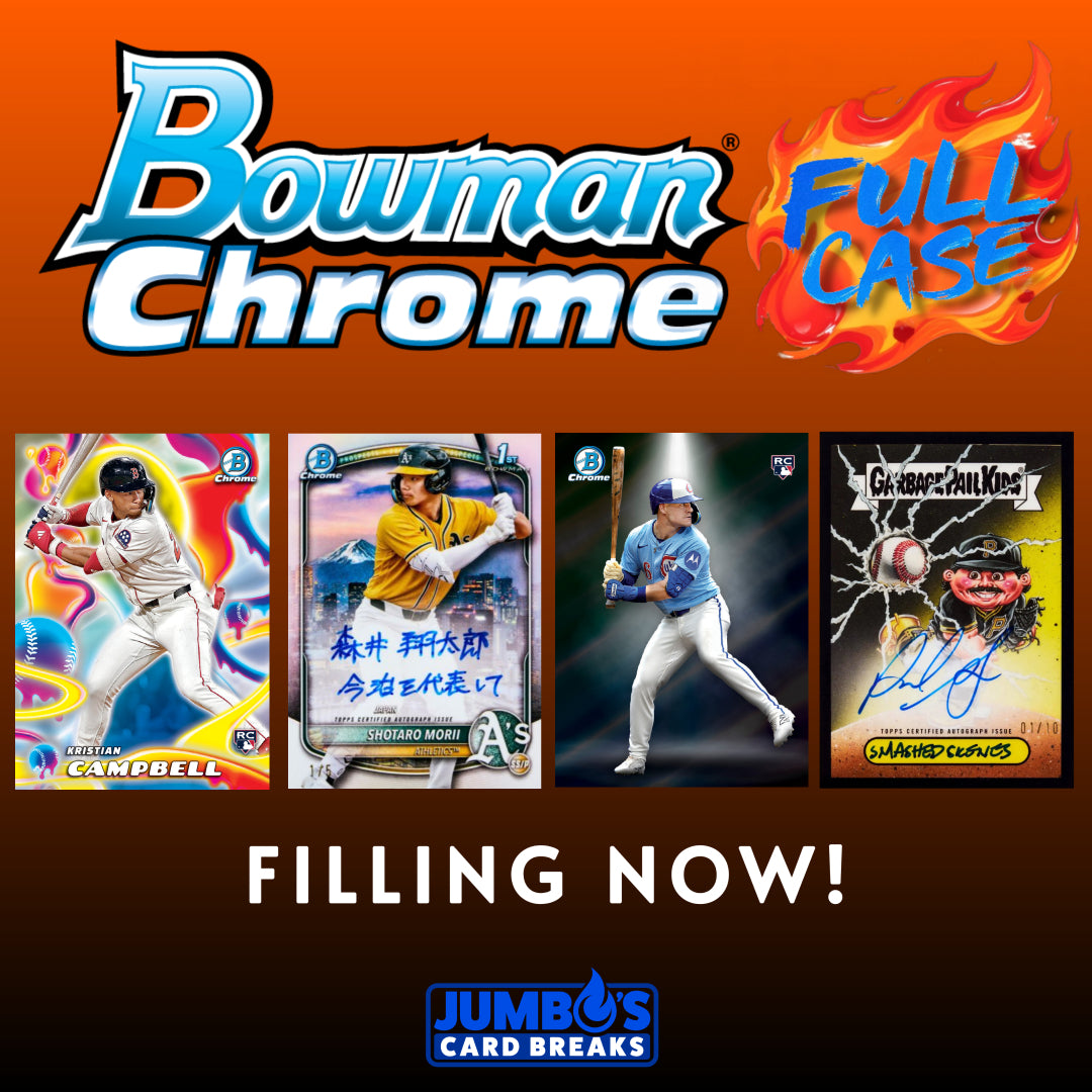 ⚾ NEW RELEASE! BREAK #9572 - 2025 Bowman Chrome Hobby Full Case (PYT)