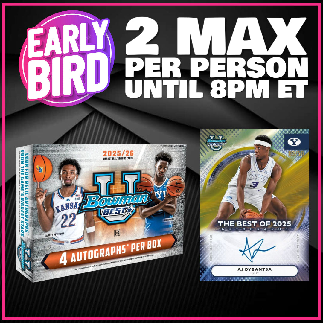 🐥Early Bird! BREAK #11476 - 2025/26 Bowman's Best University (Random Letter) *** 2 Max Per Person