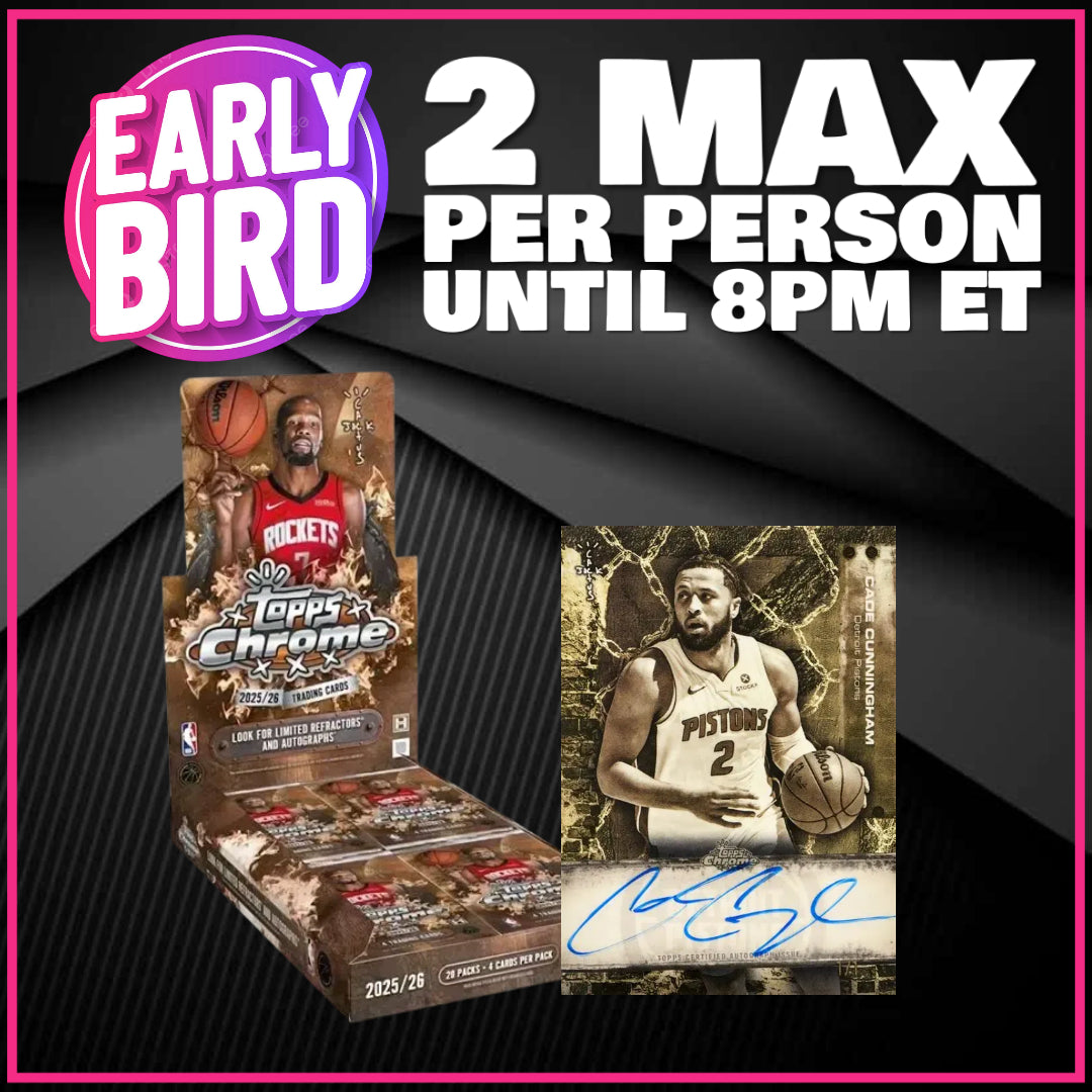 🐤 EARLY BIRD! BREAK #11680 - 2025-26 Cactus Jack NBA (Random Team) *** 2 Max Per Person