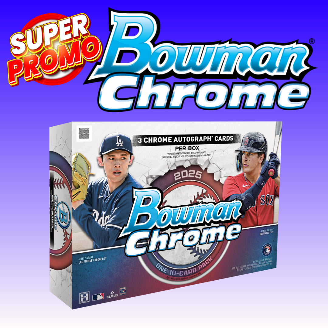🤯Super Promo! BREAK #9593 - 2025 Bowman Chrome Delight Full Case (Random Team) *** Only $75!