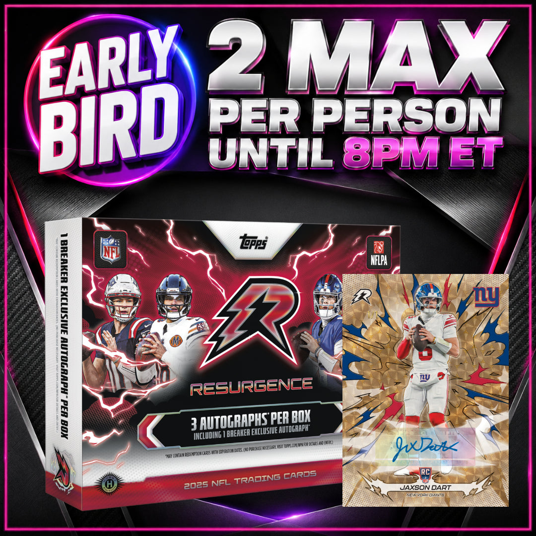 🐥EARLY BIRD! BREAK #11957 - 2025 Resurgence Delight (Random Team) *** 2 Max Per Person