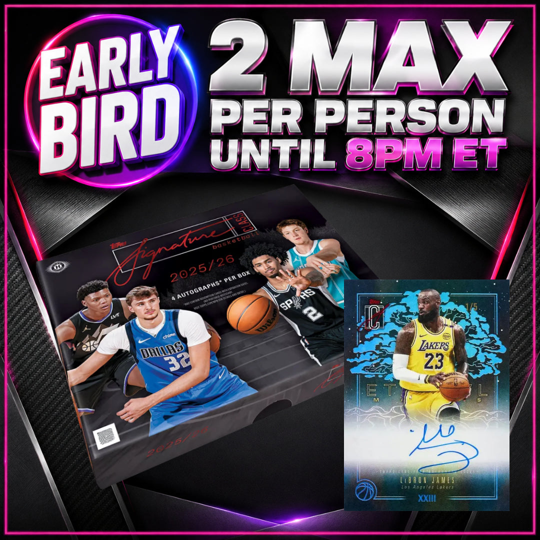 🐥EARLY BIRD! BREAK #12010 - 2025/2026 Signature Class Jumbo (Random Team) *** 2 Max Per Person