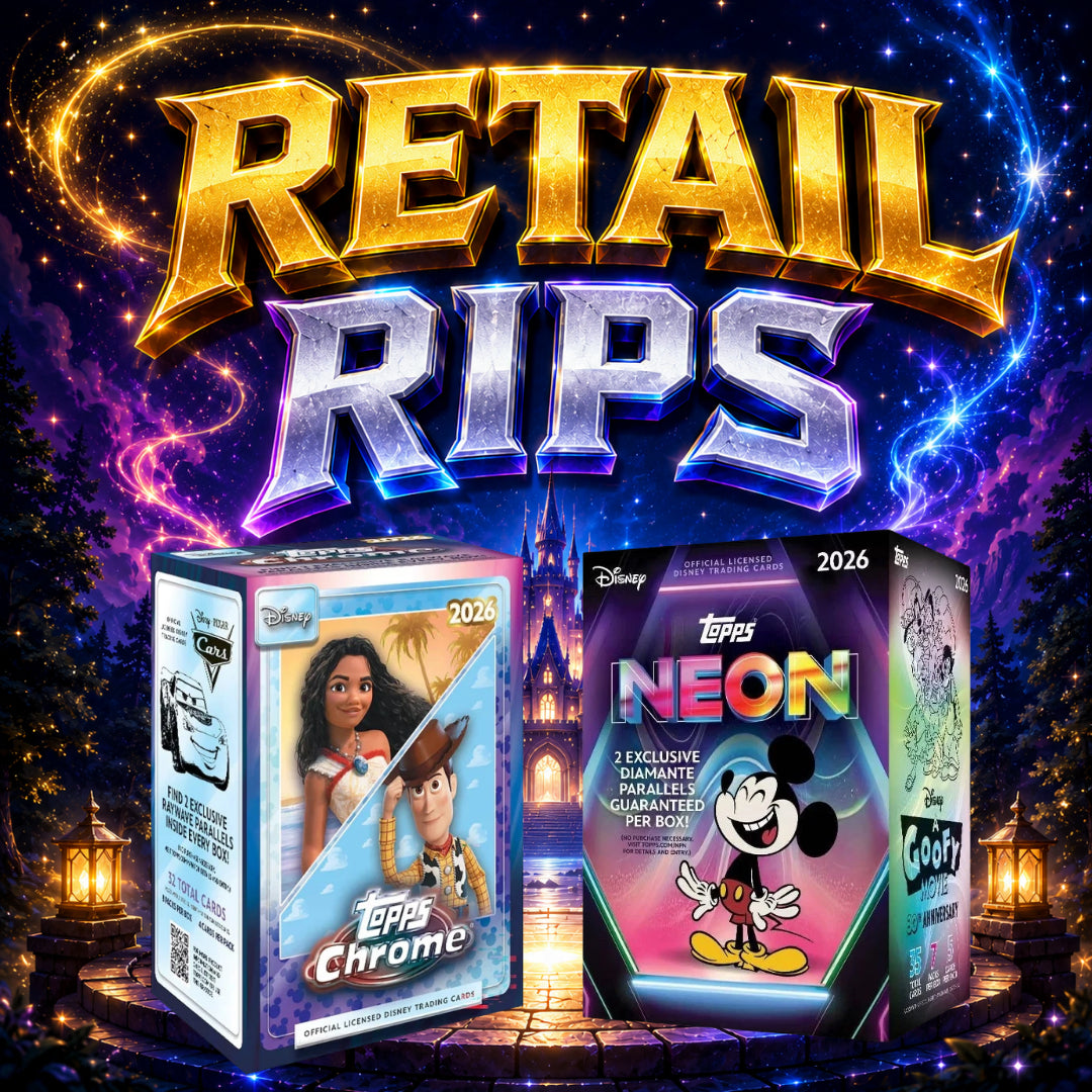 ✨ Retail Rips! BREAK #11684 - 2026 Disney Chrome & Disney Neon 20 Box Mixer (Random Letter)