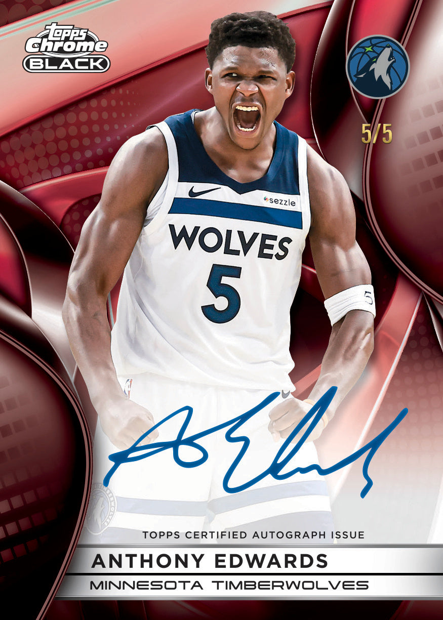 🏀NEW RELEASE! BREAK #11987 - 2025/2026 Topps Chrome Black (Random Team)