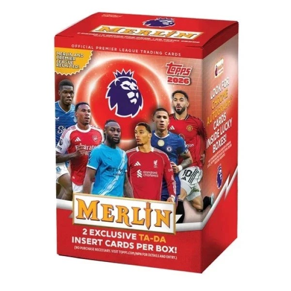 2025-26 Topps Merlin English Premier League Soccer Blaster Box