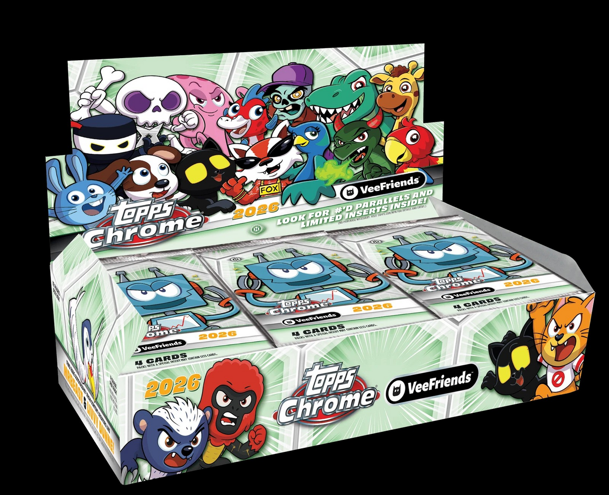 2026 Topps Chrome Veefriends Hobby Box - Releases 6/10
