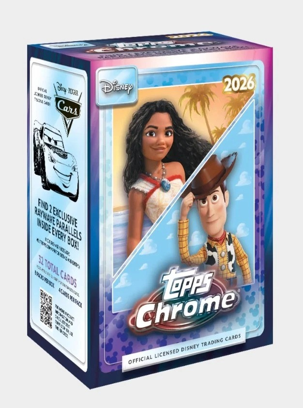 2026 Topps Chrome Disney Blaster Box